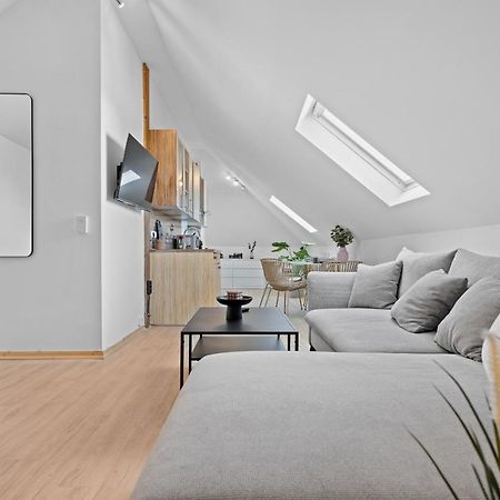 Stilvolle Wohnung: Private Dachterrasse - Zentral Augsburg Eksteriør billede